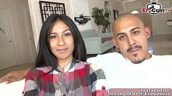 Pasangan Arab Amatir Coba Porno Pertama Dengan Remaja Kurus