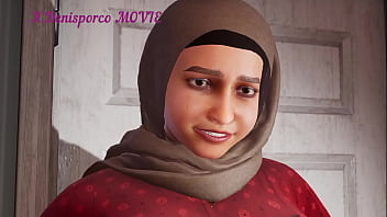 Aisha Berjilbab Arab Dengan Payudara Dan Pantat Besar Ditembak Anal Dan Disiram Sperma