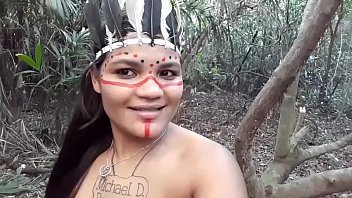 Tigresa Vip Berpura Jadi Gadis Suku Lalu Menyerang Si Tukang Kayu, Tapi Malah Dihajar Lubang Pantatnya