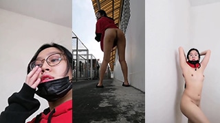 Gadis Remaja Tiktok Bikin Heboh Dengan Aksi Telanjang Bulat Di Area Publik