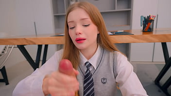 Kepala Sekolah Menangkap Murid Cewek Di Situs Webcam! Mau Dientot Kasar Atau Dikeluarin Dari Sekolah? Pilih Aja, Sayang!