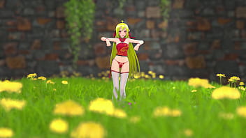 Gadis Cina Seksi Bergoyang Telanjang Dengan Rambut Pirang Dalam Video Mmd 3d Yang Panas