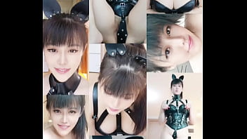 上海极品美奴认主仪式，原声验证骚货本人，皮革紧缚专属调教，清纯脸蛋妩媚身段风骚入骨，视频为证绝不跑路