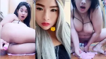 Tante Kesepian Menggoda, Mengocok Memek Basah Dengan Dildo Sampai Klimaks