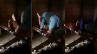 Goyangan Panas Pasangan Desa Di Gudang Jerami