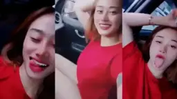 Jessika Intan Bergoyang Di Dalam Mobil Yang Panas