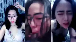 Kelinci Vio Menggila Dengan Mango Secara Langsung Dan Panas