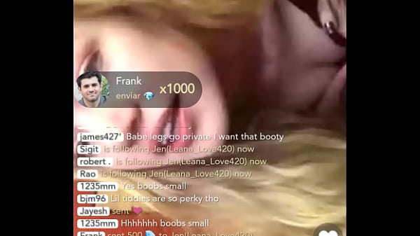 Loira Sensual Do Bigo Live Vaza Na Internet Completamente Pelada