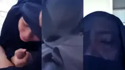 Hijab Cadar Mengulum Kontol