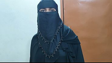 Vidio Rumah Gue Lagi Ngewein Istri Cantik India Yang Pakai Hijab, Sange Banget.