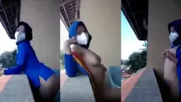 Viral! Kasir Indomart Pulang Kerja, Tubuh Basah Keringat Bikin Ngilu