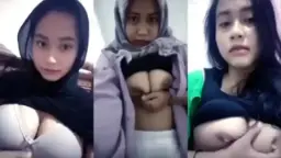 Viral Leni Jilbab Cantik, Tapi Toketnya Bikin Ngiler