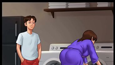 Malam Musim Panas Penuh Rahasia [v21.0.0] | Ibu Tiri Ngepoin Aku Diam-diam (18+) | Novel Visual Panas Buat Orang Dewasa