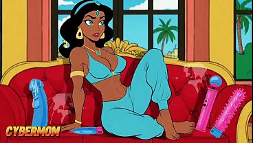Putri Jasmine Punya Kontol Besar Tumbuh Di Sela-sela Pahanya. Dongeng Arab Cartoon Buat Orang Dewasa