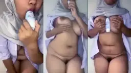 Hijab Seragam Colmek Rexona, Basah Kering Bikin Nagih.
