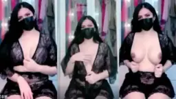 Toket Bulat Montok Alondra Cantik Pake Lingerie Seksi Bikin Ngaceng